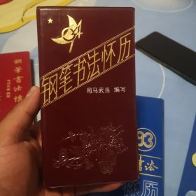 钢笔书法怀历1994年