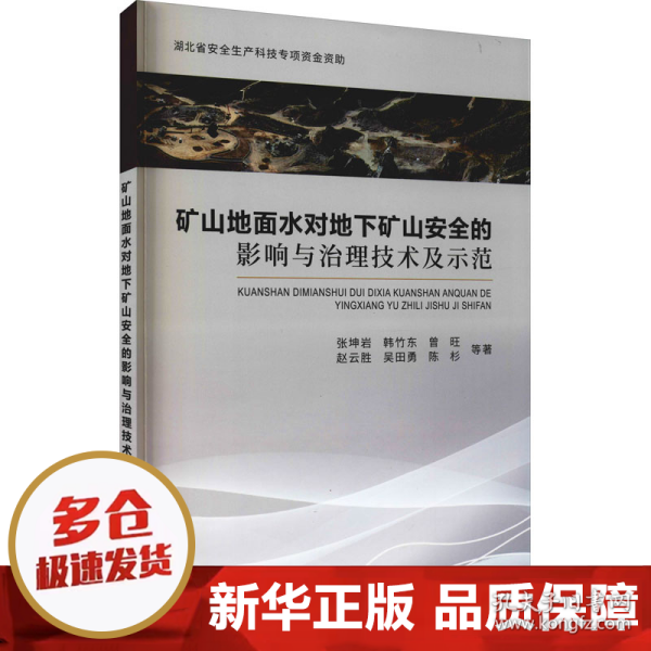 矿山地面水对地下矿山安全的影响与治理技术及示范