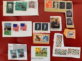 美国英国邮票