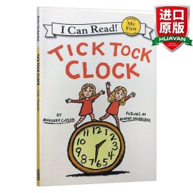 英文原版 Tick Tock Clock 滴答滴答的小闹钟 My First I Can Read分级阅读 英文版 进口英语原版书籍