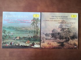 海顿、贝多芬、舒伯特交响曲 黑胶LP唱片双张 包邮