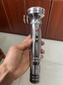 大象牌铁皮手电筒加长 全新库存正常使用