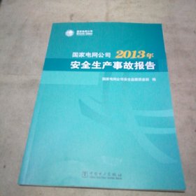 国家电网公司2013年安全生产事故报告