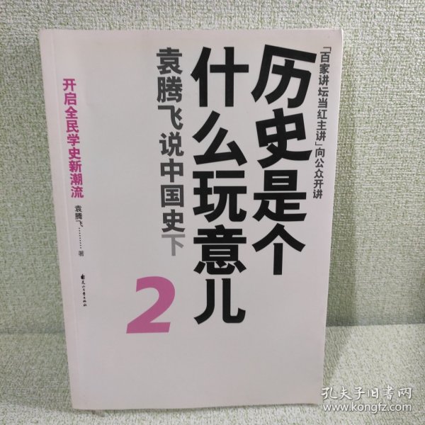 历史是个什么玩意儿2：袁腾飞说中国史下