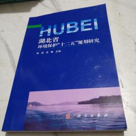 湖北省环境保护"十二五"规划研究