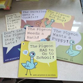 Don’t Let the Pigeon Drive the Bus (by Mo Willems) 鴿子系列：別讓鴿子開巴士（獲2003年凱迪克獲獎繪本）7本合售