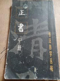 书法自学丛帖—正书 中珊