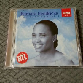 原版老CD barbara hendricks - la voix du ciel 美声女伶 古典大师系列