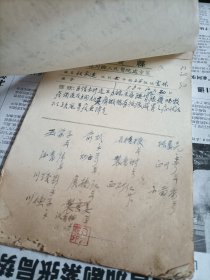 1958年10月浙江省遂安县龙川乡人民医院名医余方栋中医处方笺14张合张拍。
