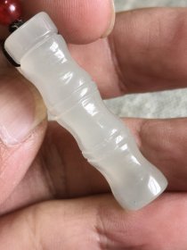 和田玉挂件一串，玉质好