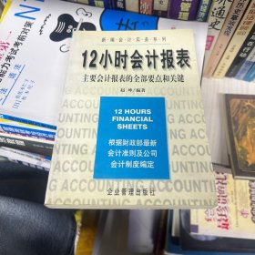 12小时会计报表