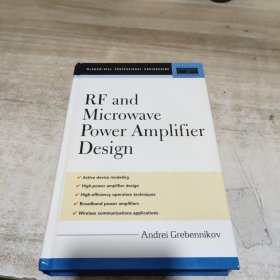 RF AND MICROWAVE POWER AMPLIFIER DESIGN