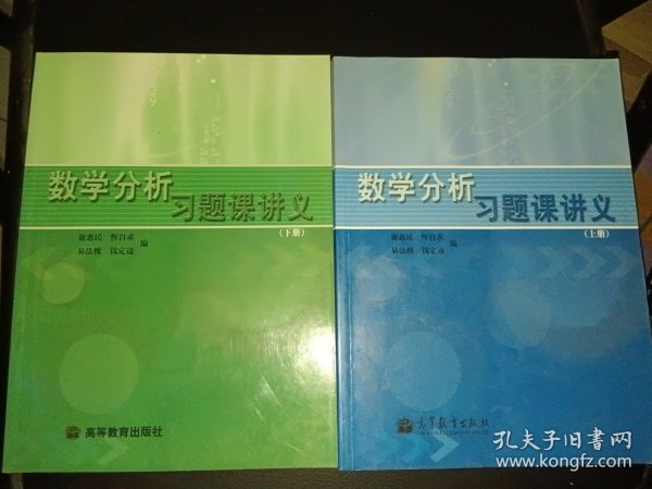 数学分析习题课讲义（下册）