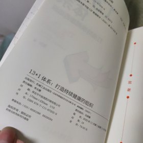 13+1体系：打造持续健康的组织