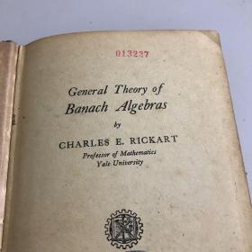 General  Theory of  Banach Algebras