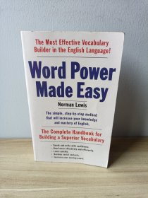 Word Power Made Easy: The Complete Handbook for Building a Superior Vocabulary 英文原版