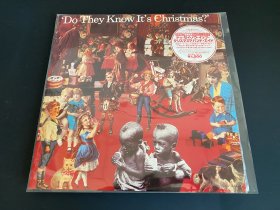英版 1984年群星公益大合唱 DO THEY KNOW IT'S CHRISTMAS 巨星云集 无划痕 12寸LP黑胶唱片