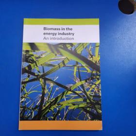 Biomass in the  energy industr