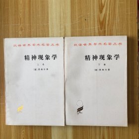 精神现象学（上下卷） 汉译世界学术名著丛书