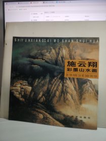 施云翔彩墨山水画
