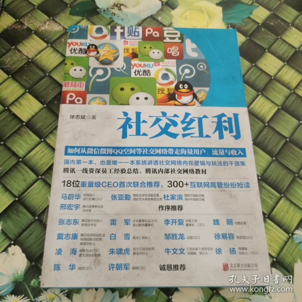 社交红利：如何从微信微博QQ空间等社交网络带走海量用户、流量与收入