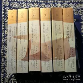 In Search of Lost Time （ 追忆似水年华 ） 全六册：全新 95 品，Swann's Way、Within a Budding Grove、The Guermantes Way、Sodom and Gomorrah、The Captive & The Fugitive、Time Regained，英文原版