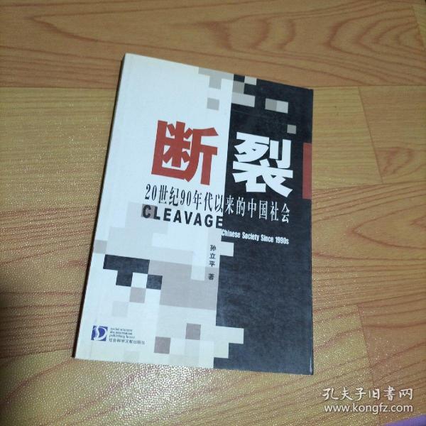 断裂：20世纪90年代以来的中国社会