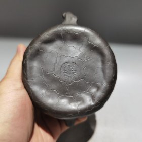 原矿石黄砂紫砂壶 品名：供春壶 收藏送礼佳品