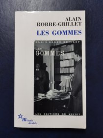 法文原版Alain Robbe Grillet - les gommes《橡皮》 法语小说经典