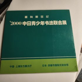 2000中日青少年书法联合展16开九品G字一区