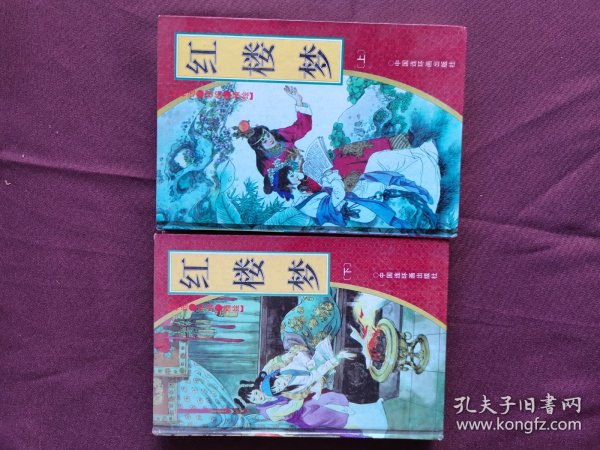 红楼梦上下册精装绘画版