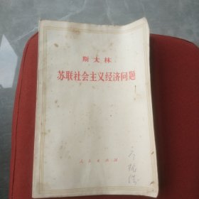 苏联社会主义经济问题