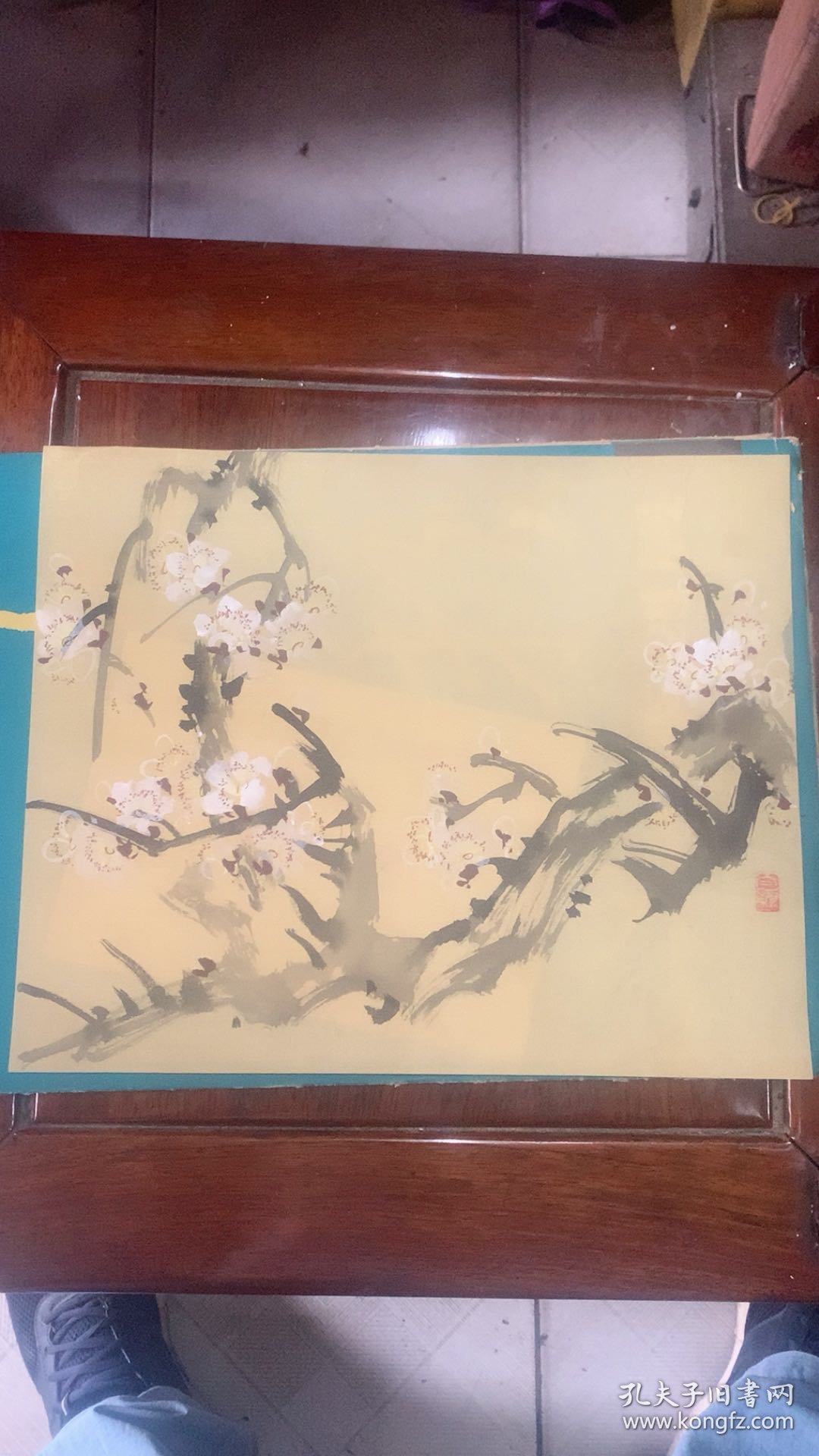 5、湖北省老画家：白颢