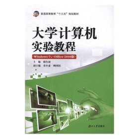 二手正版大学计算机实验教程 骆红波 湖南大学出版社