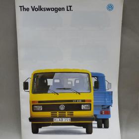 1988年 大众汽车 LT 面包车 卡车  德国版 VOLKSWAGEN LT 样本 目录 画册 广告 宣传