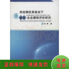 供給側(cè)改革驅(qū)動下能源企業(yè)績效評價研究