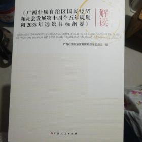 《广西壮族自治区国民经济和社会发展第十四个五年规划和2035年远景目标纲要》
