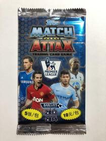 TOPPS 2013-2014英超 球星卡 单包5张卡 英格兰足球超级联赛 卡包 现货 全新 亚太版 游戏卡片 曼联 曼城 阿森纳 利物浦 切尔西 热刺 纽卡斯尔联 西汉姆联