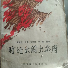 袁阔成传统评书 时大闹大名府