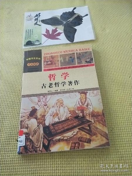 中国文化百科 千古汉语 哲学：古老哲学著作（彩图版）