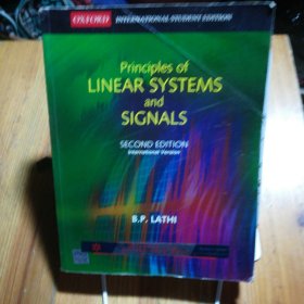 Principles of LINEAR SYSTEMS and SIGNALS