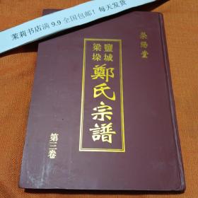 盐城梁垛郑氏宗谱  荣阳堂第三卷南郑庄支谱