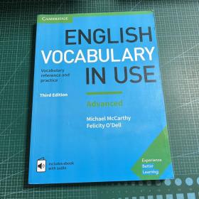 English Vocabulary in Use: Advanced Book with Answers and Enhanced eBook: Vocabulary Reference and Practice英文原版