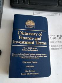 dictionary of finance and investment terms