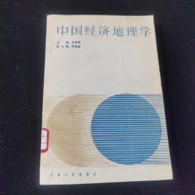 中国经济地理学