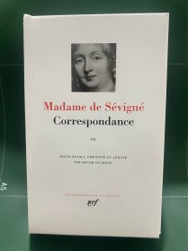 Madame de Sevigne Correspondance|||第三册