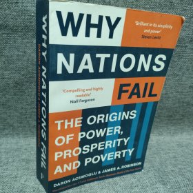 Why Nations Fail:The Origins of Power,Prosperity and Poverty