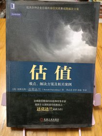 估值：难点、解决方案及相关案例（原书第2版）