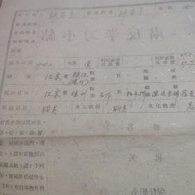 1959年个人简历