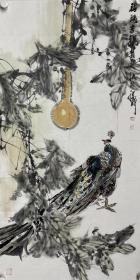 李胜彬，四尺作品
          山东临朐人，1968年3月出生，毕业于中央美院花鸟画高研班，中国美术家协会会员、山东画院高级画师，北京首都画院专职画家。